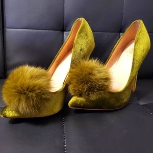 Crushed Velvet Pumps